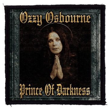 OZZY: Prince Of Darkness (9,5 cm x 9,5 cm) (felvarró)