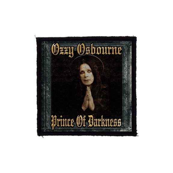 OZZY: Prince Of Darkness (9,5 cm x 9,5 cm) (felvarró) OZZY: Prince Of Darkness (9,5 cm x 9,5 cm) (felvarró)