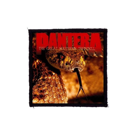 PANTERA: Great Southern Trendkill (9,5 cm x 9,5 cm) (felvarró) PANTERA: Great Southern Trendkill (9,5 cm x 9,5 cm) (felvarró)