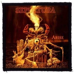SEPULTURA: Arise (9,5 cm x 9,5 cm) (felvarró)