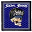 SUICIDAL TENDENCIES: Skull (9,5 cm x 9,5 cm) (felvarró)