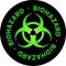 BIOHAZARD: Logo Circle (9,5 cm x 9,5 cm) (felvarró)