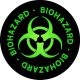 BIOHAZARD: Logo Circle (9,5 cm x 9,5 cm) (felvarró)