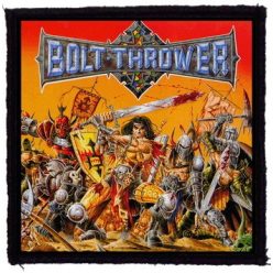 BOLT THROWER: War Master (9,5 cm x 9,5 cm) (felvarró)