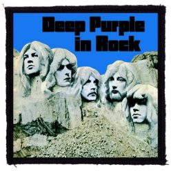 DEEP PURPLE: In Rock (9,5 cm x 9,5 cm) (felvarró)