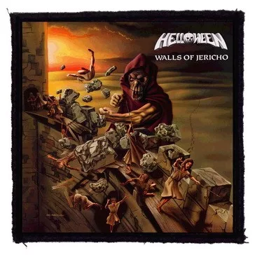 HELLOWEEN: Walls Of Jericho (9,5 cm x 9,5 cm) (felvarró)