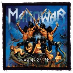 MANOWAR: Gods Of War (9,5 cm x 9,5 cm) (felvarró)