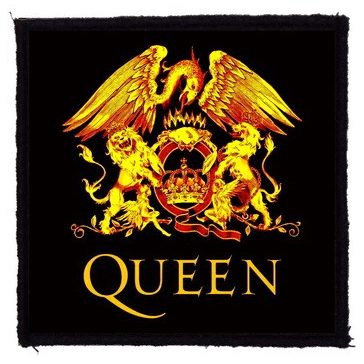 QUEEN: Crest (9,5 cm x 9,5 cm) (felvarró)