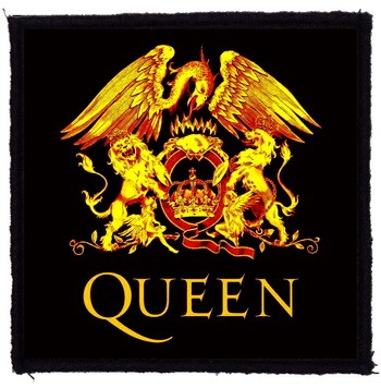 QUEEN: Crest (9,5 cm x 9,5 cm) (felvarró)