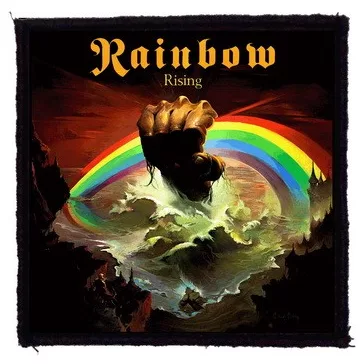 RAINBOW: Rising (9,5 cm x 9,5 cm) (felvarró)