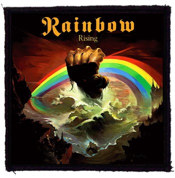 RAINBOW: Rising (9,5 cm x 9,5 cm) (felvarró)