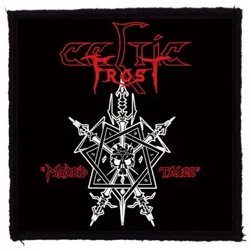 CELTIC FROST: Morbid Tales (9,5 cm x 9,5 cm) (felvarró)