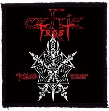 CELTIC FROST: Morbid Tales (9,5 cm x 9,5 cm) (felvarró)