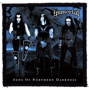 IMMORTAL: Sons Of Northern D. (9,5 cm x 9,5 cm) (felvarró)
