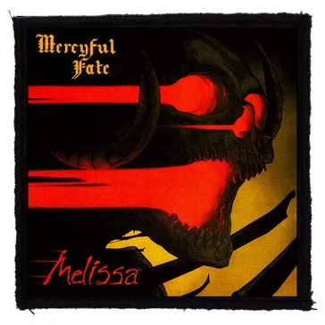 MERCYFUL FATE: Melissa (9,5 cm x 9,5 cm) (felvarró)