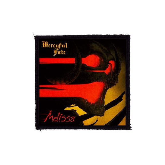 MERCYFUL FATE: Melissa (9,5 cm x 9,5 cm) (felvarró) MERCYFUL FATE: Melissa (9,5 cm x 9,5 cm) (felvarró)
