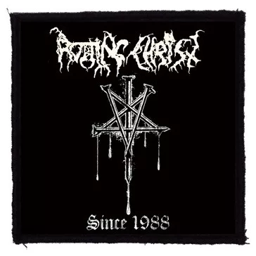 ROTTING CHRIST: Since 1988 (9,5 cm x 9,5 cm) (felvarró)