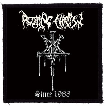 ROTTING CHRIST: Since 1988 (9,5 cm x 9,5 cm) (felvarró)