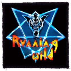 RUNNING WILD: Logo (9,5 cm x 9,5 cm) (felvarró)