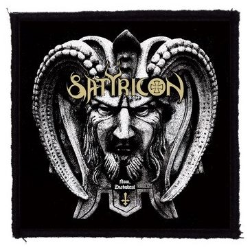 SATYRICON: Now, Diabolical (9,5 cm x 9,5 cm) (felvarró)