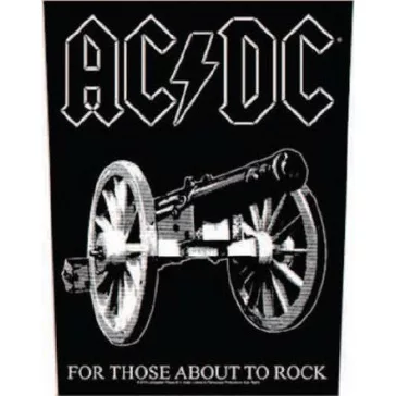 AC/DC: For Those About (hátfelvarró / backpatch)
