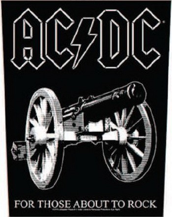AC/DC: For Those About (hátfelvarró / backpatch)