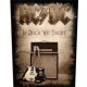 AC/DC: In Rock We Trust (hátfelvarró / backpatch)