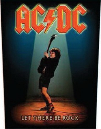 AC/DC: Let There Be Rock (hátfelvarró / backpatch)