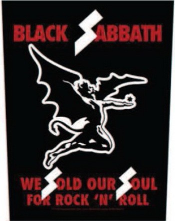 BLACK SABBATH: We Sold Our Soul (hátfelvarró / backpatch)