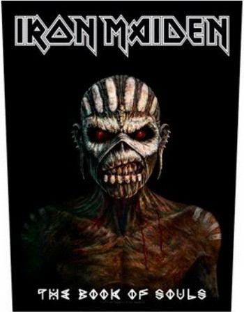 IRON MAIDEN: Book Of Souls (hátfelvarró / backpatch)