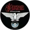 SAXON: Wheels Of Steel (hátfelvarró / backpatch)