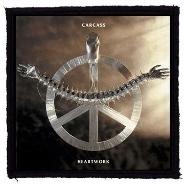 CARCASS: Heartwork (9,5 cm x 9,5 cm) (felvarró)