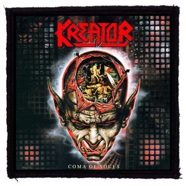 KREATOR: Coma Of Souls (9,5 cm x 9,5 cm) (felvarró)