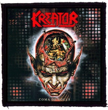KREATOR: Coma Of Souls (9,5 cm x 9,5 cm) (felvarró)