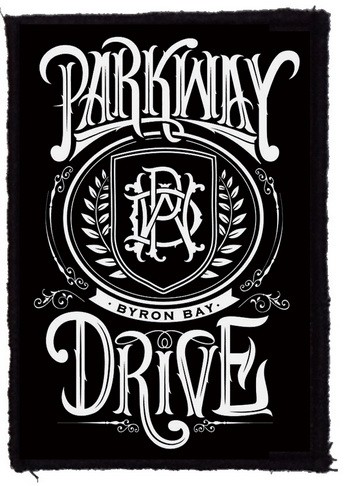 PARKWAY DRIVE: Crest (7,5 cm x 9,5 cm) (felvarró)