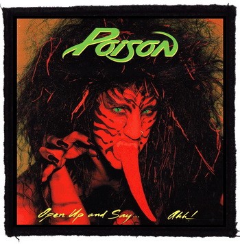 POISON: Open Up (9,5 cm x 9,5 cm) (felvarró)