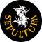 SEPULTURA: S Logo (circle, 9,5 cm) (felvarró)