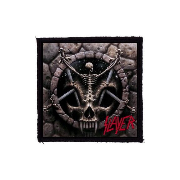SLAYER: Divine Intervention (9,5 cm x 9,5 cm) (felvarró) SLAYER: Divine Intervention (9,5 cm x 9,5 cm) (felvarró)