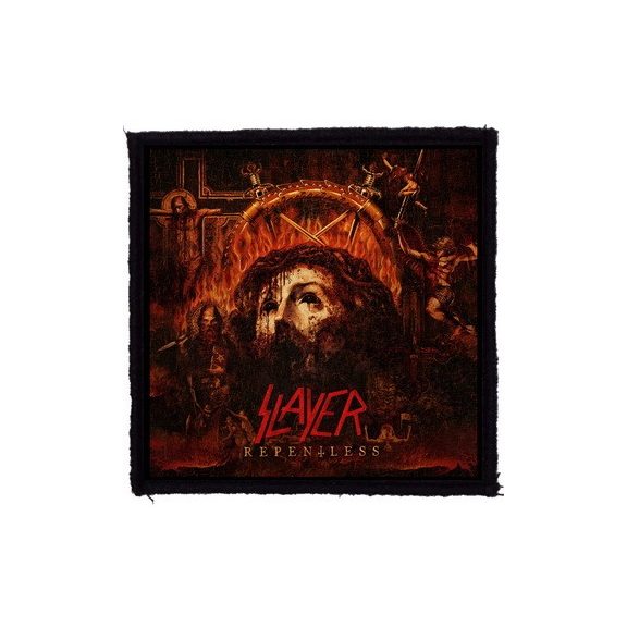 SLAYER: Repentless (9,5 cm x 9,5 cm) (felvarró) SLAYER: Repentless (9,5 cm x 9,5 cm) (felvarró)