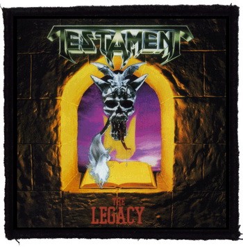 TESTAMENT: The Legacy (9,5 cm x 9,5 cm) (felvarró)