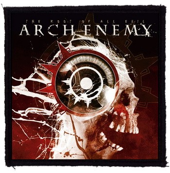 ARCH ENEMY: The Root Of All Evil (9,5 cm x 9,5 cm) (felvarró)