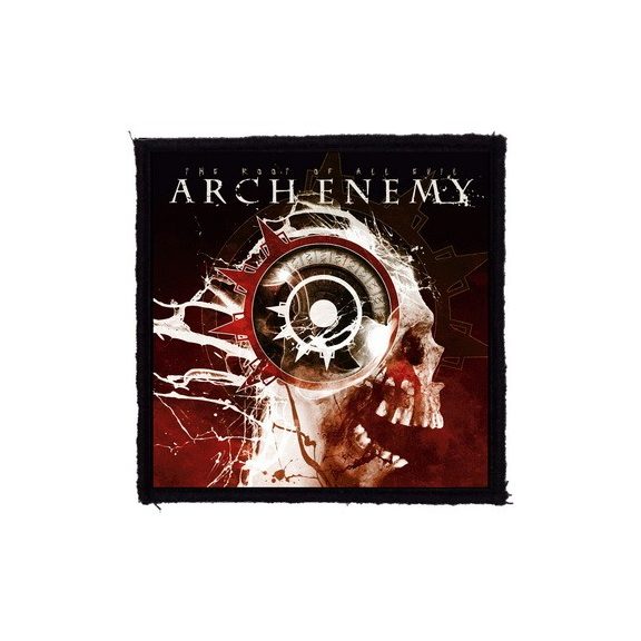 ARCH ENEMY: The Root Of All Evil (9,5 cm x 9,5 cm) (felvarró) ARCH ENEMY: The Root Of All Evil (9,5 cm x 9,5 cm) (felvarró)