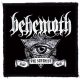 BEHEMOTH: The Satanist Eye (9,5 cm x 9,5 cm) (felvarró)
