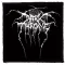 DARKTHRONE: Logo (9,5 cm x 9,5 cm) (felvarró)