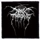 DARKTHRONE: Logo (9,5 cm x 9,5 cm) (felvarró)