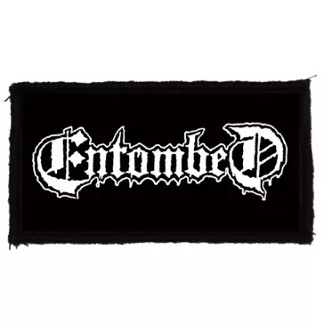 ENTOMBED: Logo (9,5 cm x 4,5 cm) (felvarró)