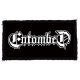 ENTOMBED: Logo (9,5 cm x 4,5 cm) (felvarró)