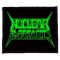 NUCLEAR ASSAULT: Logo (9,5 cm x 7,5 cm) (felvarró)