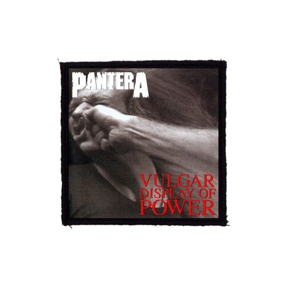 PANTERA: Vulgar Display (9,5 cm x 9,5 cm) (felvarró) PANTERA: Vulgar Display (9,5 cm x 9,5 cm) (felvarró)