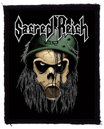 SACRED REICH: Soldier (7,5 cm x 9,5 cm) (felvarró)